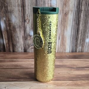 STARBUCKS | WICKED GLITTERING GOLD TUMBLER